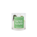 Cactus Flower Container Candle – Floral & Sandalwood Luxury Scented Candle